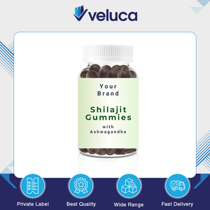 Gomitas de Shilajit Orgánico de Alta Calidad, Suministro Global, Marca Privada, Suplemento para el Cuidado de la Salud para Adultos, 60 Unidades en Envase PET - Product Image 2
