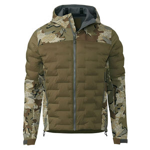 Chaqueta ligera tipo puffer con cubierta facial completa, resistente al agua y con marca personalizada, chaquetas para hombre al por mayor con calidad económica. - Product Image 4