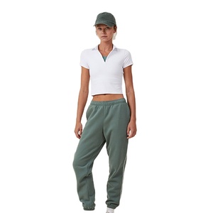 แฟชั่นสตรีทแวร์ฤดูหนาวคุณภาพสูง แบบเรียบง่าย เอวยางยืด มีกระเป๋าสองข้าง ทรงปกติ ระบายอากาศได้ดี ขายดี รับผลิตตามแบบ - Product Image 2