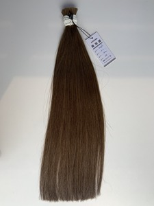 Precio al por mayor Extensiones de cabello a granel Cabello virgen Double Drown 100 gramos Todos los colores 22 pulgadas - Product Image 3