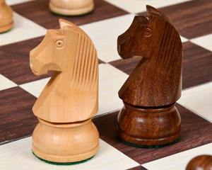 Jeu d'échecs Staunton Tournament Series, pièces en bois de Sheesham et de buis, roi de 3,75 pouces, au meilleur prix - Product Image 2