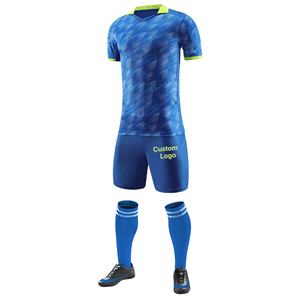 Camisetas de Fútbol Sublimadas para Hombre y Mujer, Ropa Deportiva Transpirable de Secado Rápido, Uniformes de Equipo con Logotipo Personalizado, Conjuntos de Manga Corta para Verano - Product Image 2