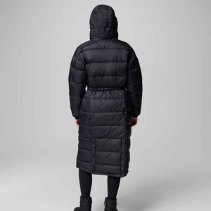 Luxury <b>Women's</b> Long Puffer Jacket Breathable Bubble Quilted <b>Winter</b> <b>Coat</b> Black Maxi Long <b>Padded</b> Jacket Fashion Outerwear - Product Image 3