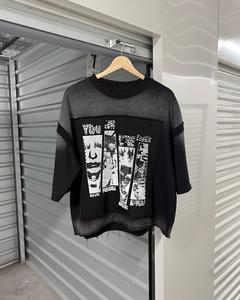 Camiseta Oversize de Algodón 100% OEM, Estampado Personalizado, Estilo Urbano, Formal, Vintage, Largo Regular, Diseño Sólido para Hombre - Product Image 3