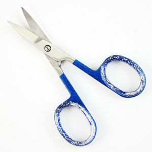 Tijeras Profesionales de Precisión para Uñas y Cutículas de Acero Inoxidable Curvado con Diseño de Orificio Cuadrado, Herramienta de Belleza Duradera - Product Image 3