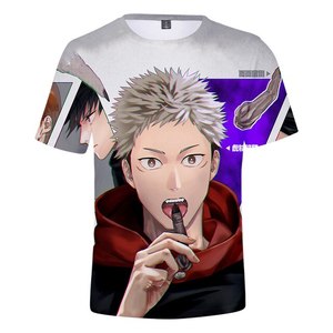 Camiseta Lisa de Algodón Grueso para Hombre, Personalizable con Gráficos, Estampado 3D en Relieve, Talla Grande - Product Image 4
