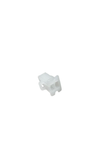 Manchon isolant en PVC blanc 2, couvercle de connecteur électrique en plastique blanc avec bornes en laiton plaqué or - Product Image 6