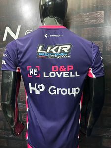 Chemise à manches courtes pour homme, en tricot imprimé, respirante, séchage rapide, sportive, cyclisme, course automobile F1, course de moto - Product Image 3