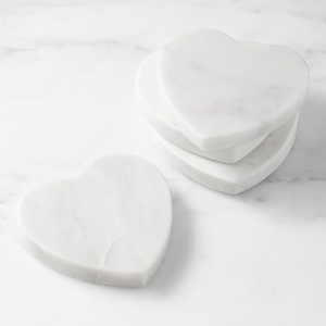 Premium Beige Marble Stone <b>Coaster</b> Set Hexagon Drink <b>Coasters</b> for Home Office Dining Coffee <b>Table</b> Decor - Product Image 1