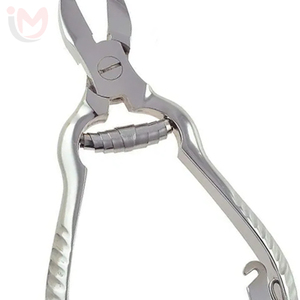 Coupe-ongles professionnel en acier inoxydable 15 mm à mâchoires plates, ouverture large, lame tranchante pour ongles épais, usage adulte - Product Image 5