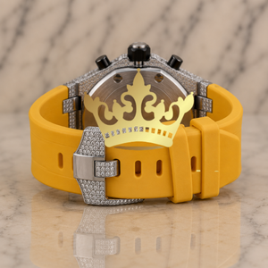 Wholesale Moissanite Diamond Watch Men Full Pave VVS Stone Bracelet Watch - Product Image 3