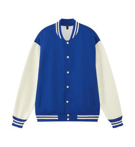 Chaquetas Varsity Personalizables de Chenilla y Algodón para Hombre, Estilo Urbano para Primavera, Sudaderas para Equipos Universitarios - Product Image 5