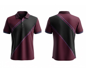 Custom Printed Polo Shirt Full Sublimation High Resolution Print Durable Stitching for Men Women Youth Quick-Dry Dry-Fit Active - Product Image 3
