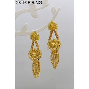 Earrings Gold Plated Designer Saudi Dubai Indian Jewelry Set Earrings <b>Artificial</b> New Design Earrings for Women - Product Image 3