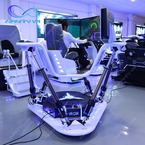 Gane dinero 3 pantallas 6 Dof Racing Seat <span class=keywords><strong>Simulator</strong></span> Motion Car Gaming Chair Simulador de conducción Juegos que funcionan con monedas para la venta - Product Image 2