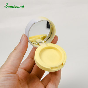 Estuches Personalizados para Rubor/Colorete de un Solo Color, Envases de Muestra Mate Ecológicos de PET, Logotipo Estampado en Caliente, Estuche con Pintura Degradada en Aerosol, OEM - Product Image 1