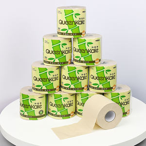 กระดาษทิชชู่ในห้องน้ำเยื่อไม้ไผ่ธรรมชาติแบบ100% - Product Image 1