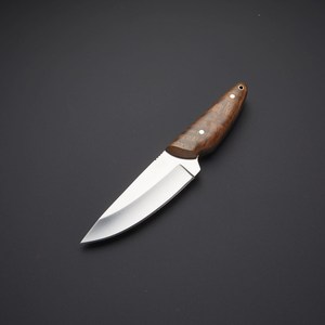 Handmade Fixed Blade Outdoor Utility Knife with Natural Wood Handle Stainless Steel Full Tang Custom <b>Craft</b> Knife OEM ODM - Product Image 2