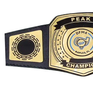 เข็มขัดแชมป์เปี้ยน DFM4 Naples Custom Championship Belt คุณภาพสูงสำหรับการแข่งขันมวยปล้ำ - Product Image 4