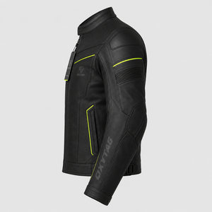 New Design Custom Unisex Breathable Waterproof Windproof Sportswear Motorbike Riding <b>Jackets</b> Made Genuine Leather Highest - Product Image 2