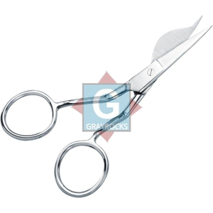 Ciseaux à bec de canard manuels de haute qualité, à double pointe, en acier inoxydable, instruments chirurgicaux pour usage hospitalier avec logo personnalisé - Product Image 5