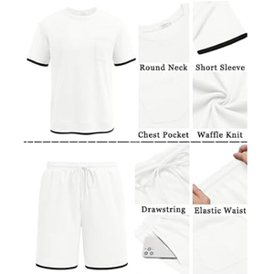 T-shirt unisexe blanc à col rond imprimé, manches courtes, léger, en coton uni respirant, décontracté, coupe ample, pour l'été - Product Image 5