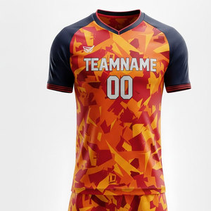 Soccer Uniform Kit Custom Team Jersey Shorts Breathable Quick Dry Fabric Professional Match Training Wear - Product Image 3