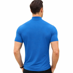 Camiseta Deportiva para Hombre, 100% Algodón Tejido, Suave, para Entrenamiento, Gimnasio, Secado Rápido, Transpirable, Fabricante Mayorista OEM ODM - Product Image 2