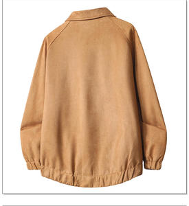 แจ็คเก็ตหนังแท้สุดเท่สไตล์ฮิปฮอปพร้อมโลโก้สั่งทำพิเศษ - Product Image 2