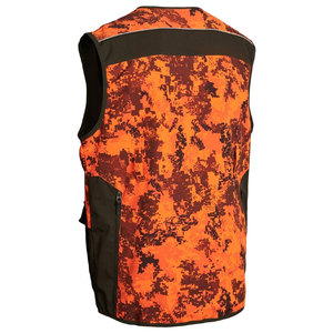 Chaleco de Caza Camuflado para Hombre, Chaqueta sin Mangas, Transpirable, Color Naranja - Product Image 2