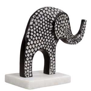 High Quality Jaffs Exports JE2069 Modern <b>Elephant</b> Aluminium Sculpture Handmade Eco-Friendly Art Figurine Tabletop <b>Decor</b> Living - Product Image 3