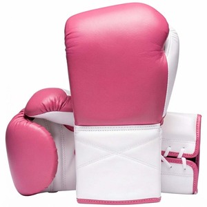 Guantes de Boxeo Profesionales Hechos a Medida por YAMU ENTERPRISES, de Cuero, con Cordones, Correa de Muñeca Ajustable, Absorción de Humedad, para Entrenamiento Completo - Product Image 6