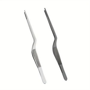 Pince chirurgicale premium pour l'élimination du cérumen, 14 cm/5,51 pouces, à pointe courbée pour une hygiène sécurisée du conduit auditif - Product Image 4