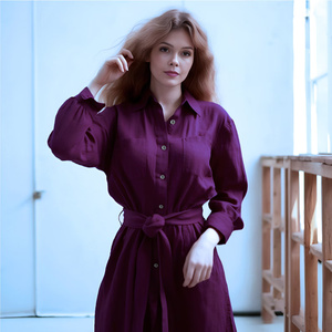 Cotton Midi Tiered <b>Dress</b> for Women Short Sleeve V Neck High Waist Casual Summer Daily Beach Vacation Plus Size - Product Image 2