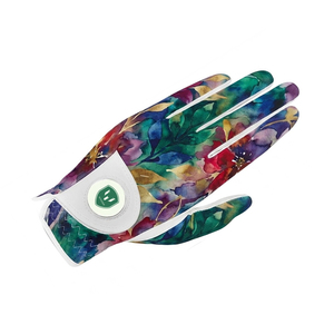 Vente directe d'usine, logo personnalisé, gants de golf en cuir Cabretta souple, produit tendance, gants de golf en cuir véritable - Product Image 4