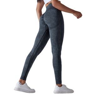 Leggings de yoga abordables pour femmes, idéaux pour l'entraînement, avec tissu extensible anti-transparence et taille haute - Product Image 3