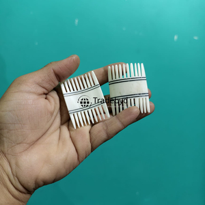 Peine de Pelo de Hueso Premium Tradebyd, Accesorio Natural para el Cuidado del Cabello, Herramienta de Peinado Hecha a Mano para Todo Tipo de Cabello - Product Image 3