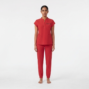 Ensemble de Blouse et Pantalon Médical pour Femme – Tenue d'Infirmière, Chirurgien, Personnel de Santé – Personnalisable avec Logo – Vente en Gros - Product Image 2