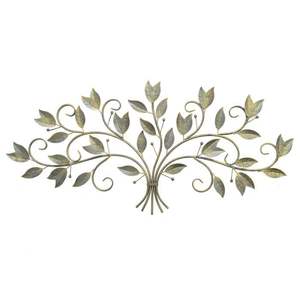 Escultura Metálica de Pared Elegante y Grande, Decoración de Interiores para Dormitorio y Sala de Estar, Adorno de Pared de Hierro, Tamaño Personalizado - Product Image 5