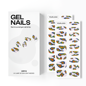 Coréen 100% Real Salon Quality Press on gel nails Gel Nail sticker manucure Wholesale Certified - Product Image 1