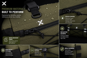X Waterproof TPU 2L Bicycle Handlebar <b>Bag</b> with Detachable Straps for MTB & Road Bikes - Product Image 3