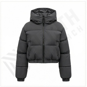 Chaqueta acolchada de nuevo diseño precio barato al por mayor unisex con logotipo personalizado chaqueta acolchada de moda para hombre personalizada - Product Image 2