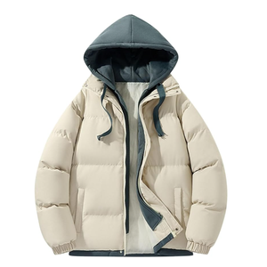 Elegant Puffer Jacket Designed For Winter Comfort While Maintaining Stylish Appearance For Daily Outings - Product Image 3