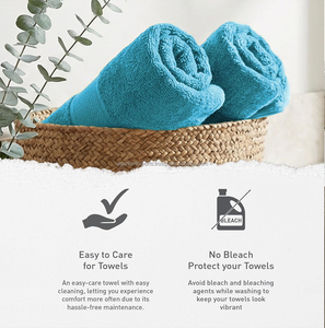 Serviettes de bain en coton OEM 600-800 GSM, qualité hôtelière de luxe, antibactériennes - Product Image 4