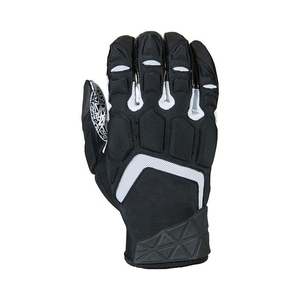 <b>Full</b> Finger Spandex Breathable Sports Gloves Black White Non <b>Slip</b> Outdoor Women's All Seasons Pull on Closure - Product Image 1