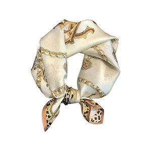 Nouveauté : Foulards en soie pour femmes, petit foulard carré 21" x 21", respirant et léger, écharpe de cou, foulard pour la tête - Product Image 1