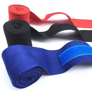 Vendas de Boxeo Tradicionales de Algodón Sin Elástico, 120-180 Pulgadas de Largo, Soporte para Muay Thai, Equipo de Artes Marciales OEM - Product Image 3