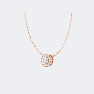 Collar Solitario con Diamante Cultivado en Laboratorio de 1.30CTW, Corte Brillante Redondo, Color EF, Claridad VVS2, Engaste de Garras, Joyería Fina - Product Image 3