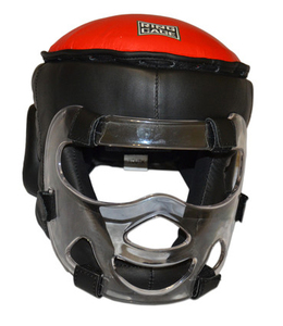 <b>Custom</b> logo Face Saver <b>Boxing</b> <b>Headgear</b> Gear Head Guards <b>Boxing</b> and protection From Kicks Top Quality - Product Image 1