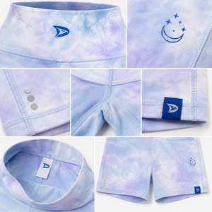 Pantalones Cortos Deportivos de Verano para Mujer, Transpirables, Ecológicos, de Lona No Tejida, Sólidos, Cómodos para la Piel, Casuales, con Bolsillos, Cintura Baja - Product Image 6